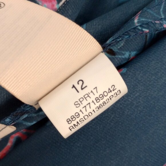 Rachel Roy Claudette Floral Tie Front Midi Dress - Picture 10 of 12